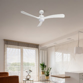 Core Living Murray 142cm Smart Ceiling Fan with Remote Control &amp; LED Light