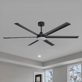 Core Living Roper 183cm Smart Ceiling Fan with Remote Control &amp; LED