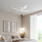 Core Living Yarra 152cm Smart Ceiling Fan with Remote Control &amp; LED
