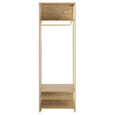 Core Living Anela Clothing Rack with Shelves