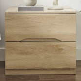 Core Living Marilyn 2 Drawer Bedside Table