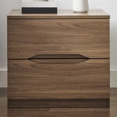 Core Living Marilyn 2 Drawer Bedside Table