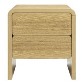 Core Living Mina 2 Drawer Bedside Table