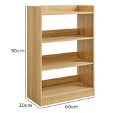 Core Living Cassia 4 Tier Bookcase