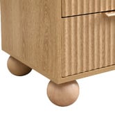 Core Living Leanne 2 Drawer Bedside Table