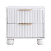 Core Living Leanne 2 Drawer Bedside Table