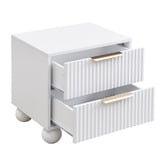 Core Living Leanne 2 Drawer Bedside Table