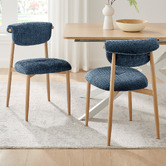 Core Living Robyn Chenille Dining Chairs