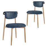 Core Living Robyn Chenille Dining Chairs