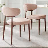 Core Living Bruin Chenille Dining Chairs