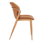 Core Living Maisie Faux Leather Dining Chairs