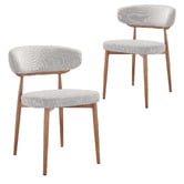 Core Living Bruin Chenille Dining Chairs