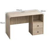 Core Living Jasper 2 Drawer Study Desk