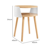 Core Living Aeris Round Side Table