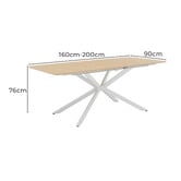 Core Living Auri Extendable Dining Table