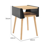 Core Living Aeris Square Side Table
