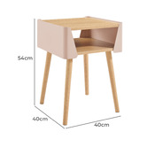 Core Living Aeris Square Side Table