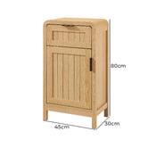 Core Living Rhodes 1 Door 1 Drawer Storage Cabinet