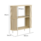 Core Living Jenny 3 Tier Bookcase