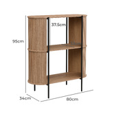 Core Living Jenny 3 Tier Bookcase
