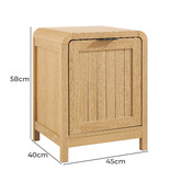 Core Living Rhodes 1 Door Bedside Table
