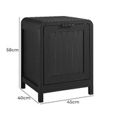 Core Living Rhodes 1 Door Bedside Table