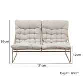 Core Living 4 Seater Rosella Outdoor Lounge Set