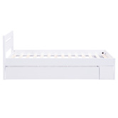 Core Living Eira Bed Frame with Pull Out Drawer
