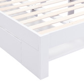 Core Living Eira Bed Frame with Pull Out Drawer
