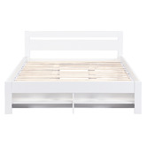 Core Living Eira Bed Frame with Pull Out Drawer