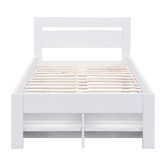 Core Living Eira Bed Frame with Pull Out Drawer