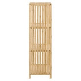 Core Living Mirella 3 Tier Bamboo Wood Shelving Unit