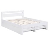 Core Living Eira Bed Frame with Pull Out Drawer
