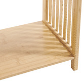 Core Living Mirella 3 Tier Bamboo Wood Shelving Unit