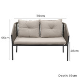 Core Living 4 Seater Ardena Outdoor Lounge Set