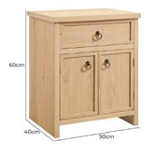 Core Living Berryl 2 Door Bedside Table