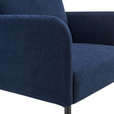 Core Living Clio Velvet Armchair