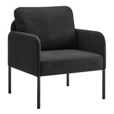 Core Living Clio Velvet Armchair