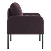 Core Living Clio Velvet Armchair