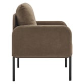 Core Living Clio Velvet Armchair