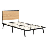 Core Living Nalu Wood &amp; Metal Platform Bed