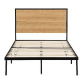 Core Living Nalu Wood &amp; Metal Platform Bed