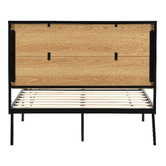 Core Living Nalu Wood &amp; Metal Platform Bed