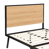 Core Living Nalu Wood &amp; Metal Platform Bed