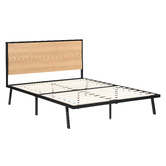 Core Living Nalu Wood &amp; Metal Platform Bed