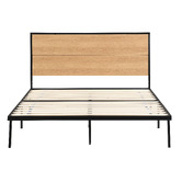 Core Living Nalu Wood &amp; Metal Platform Bed