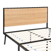 Core Living Nalu Wood &amp; Metal Platform Bed