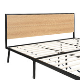 Core Living Nalu Wood &amp; Metal Platform Bed