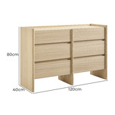 Core Living Kainoa 6 Drawer Chest