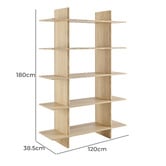 Core Living Kainoa 5 Tier Shelving Unit